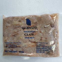 Chilled Crab Claw Meat 454g pack