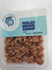 Chilled Peeled Brown Shrimp