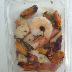Chilled Small Seafood Mix in Oil