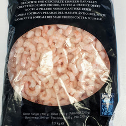 Frozen North Atlantic Prawns