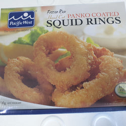 Frozen Panko Coated Squid Rings