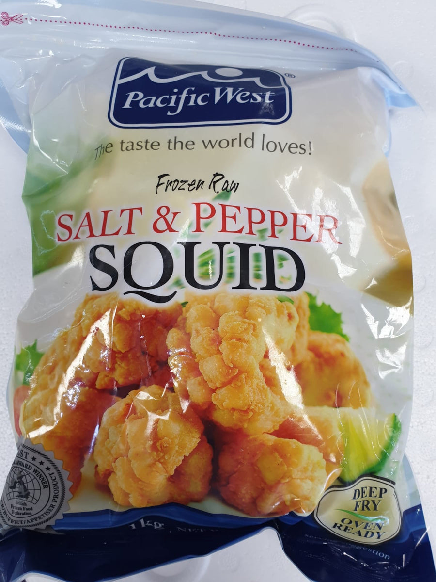 Frozen Raw Salt and Pepper Squid | Excel Seafoods