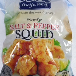 Frozen Raw Salt and Pepper Squid