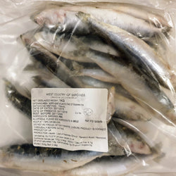 Frozen West Country Sardines