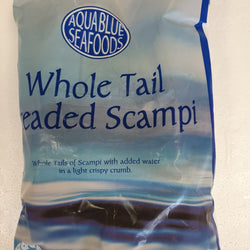 Frozen Whole Tail Breaded Scampi
